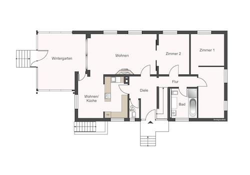 Grundriss Erdgeschoss