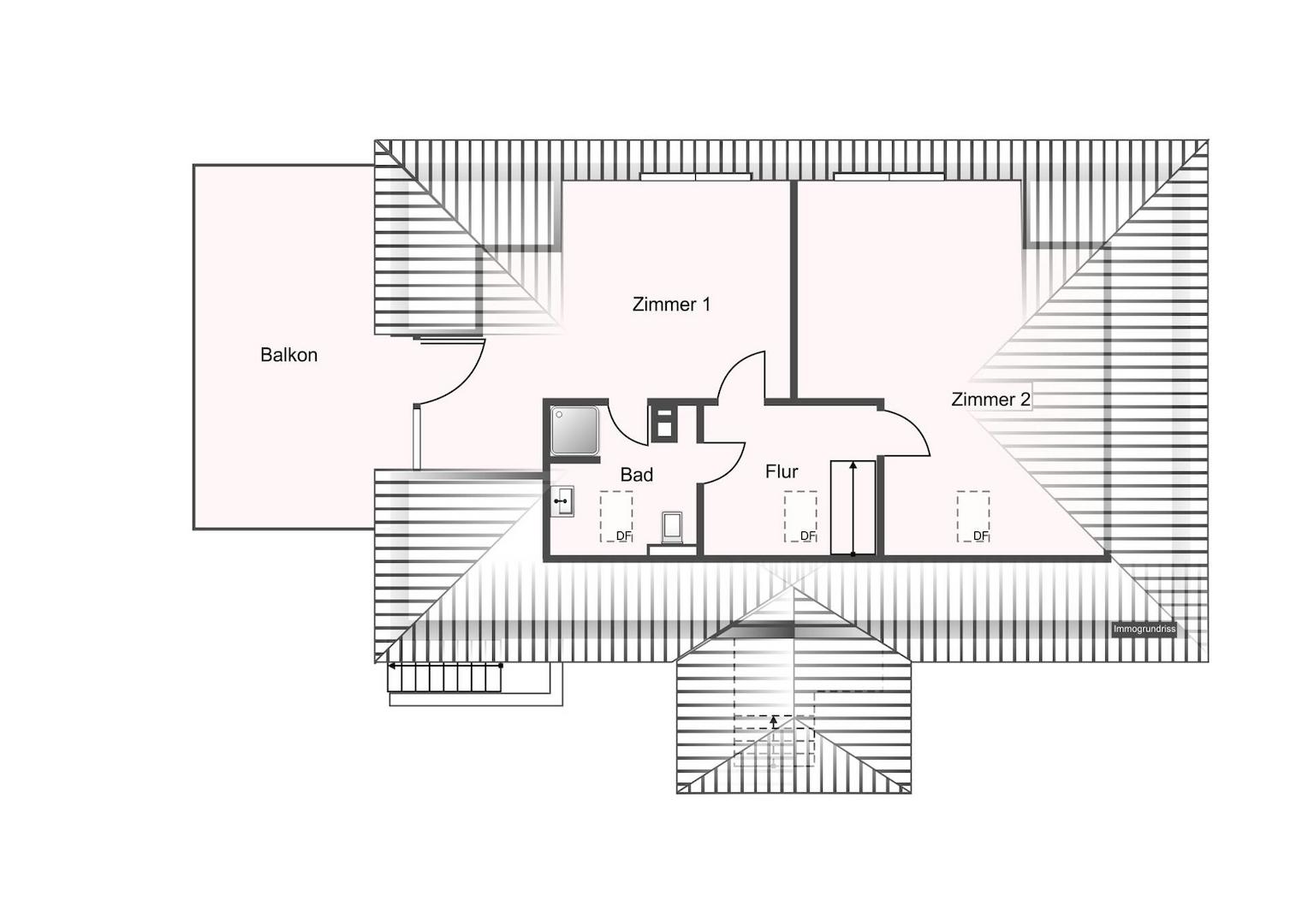 Grundriss Dachgeschoss