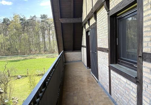 Balkonblick in die Natur