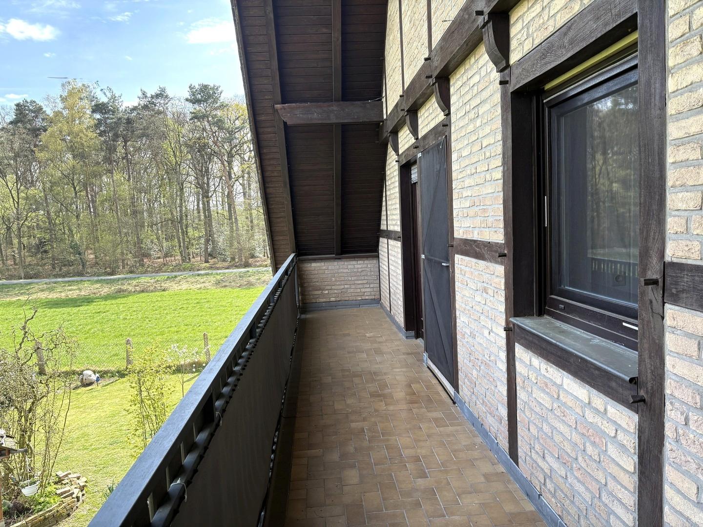 Balkonblick in die Natur