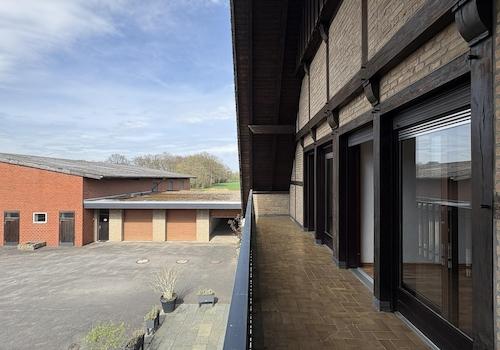 Balkonblick in die Natur