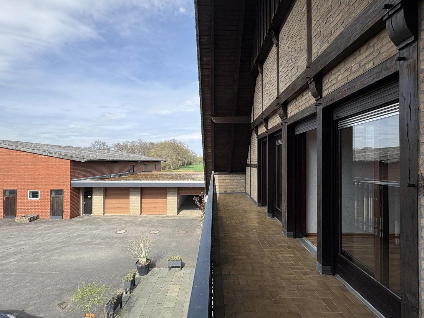 Balkonblick in die Natur