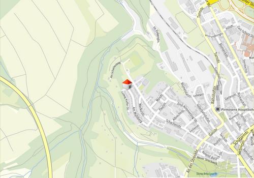 Geolyzer Kartenausschnitt