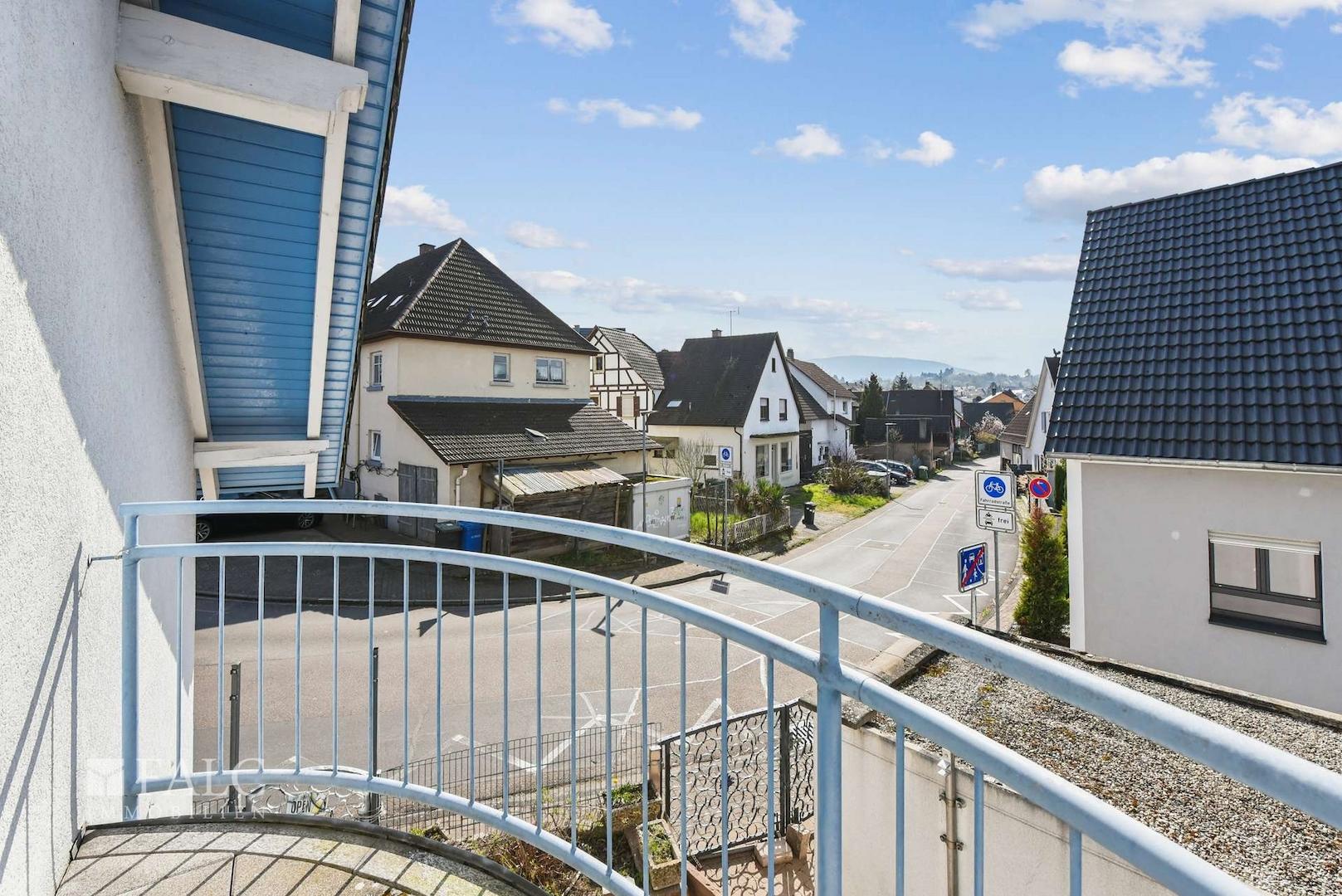 ... mit Blick in die Ferne