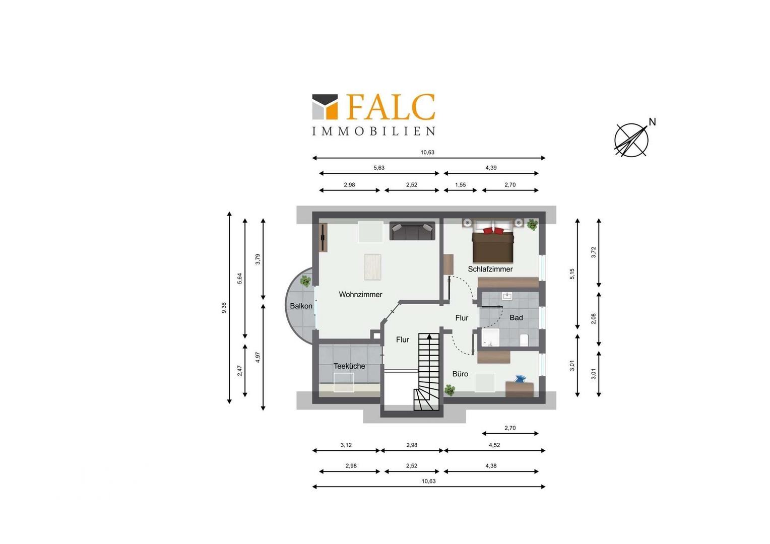 Grundriss Dachgeschoss