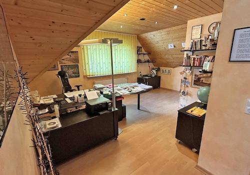 Arbeitsbereich im Studio