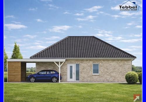 Walmdachbungalow in Sögel - Visualisierung