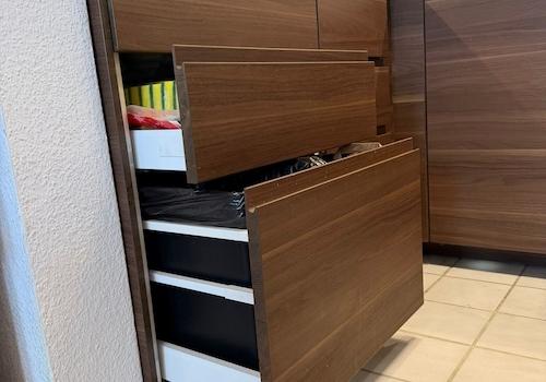 Einbauküche Detail (Unterschränke)