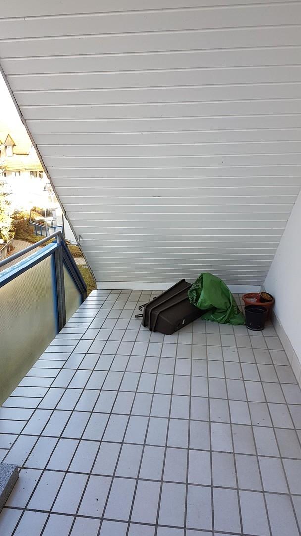 Balkon mit viel Platz