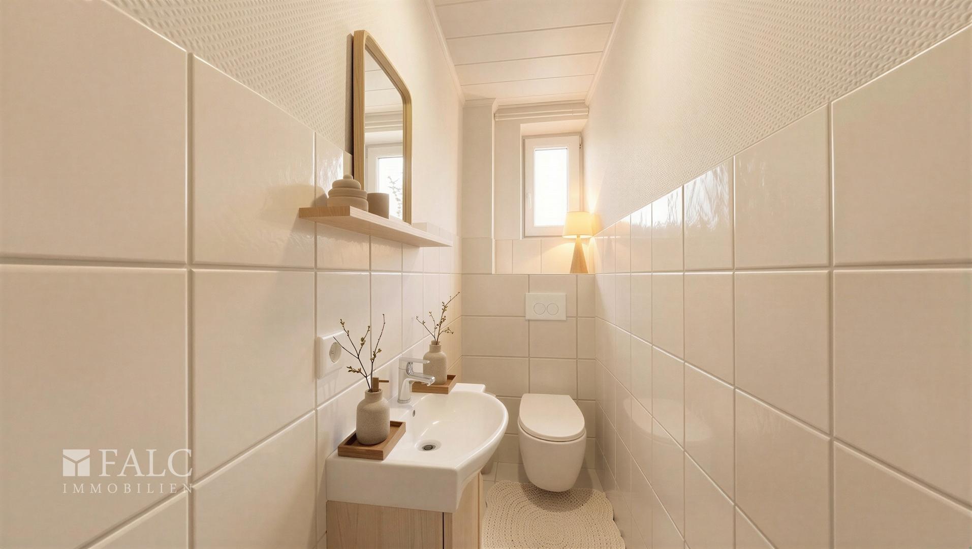 1. OG Gäste-WC - (KI generiert)