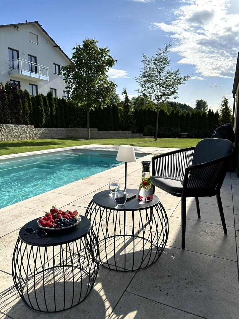 Blick auf die Nachbarn