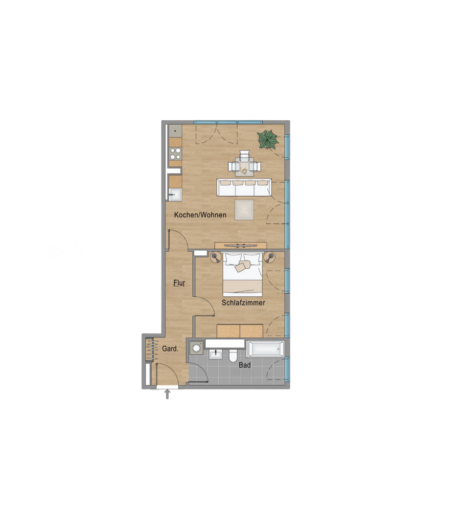 Konstantin21_Grundriss_WE3_20Nordpfeil