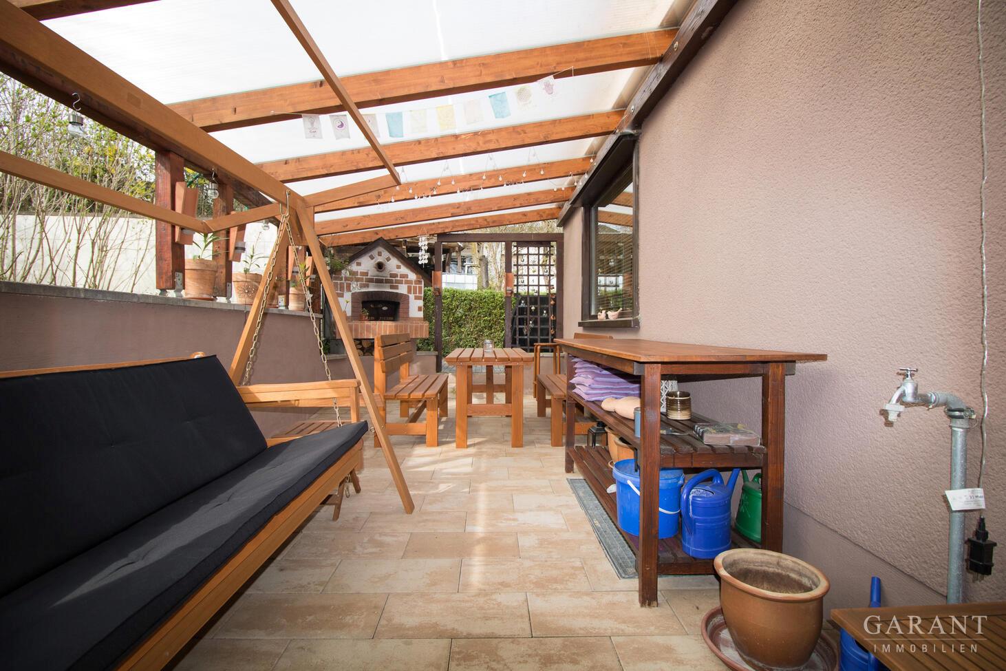 Aussen Terrassenüberdachung