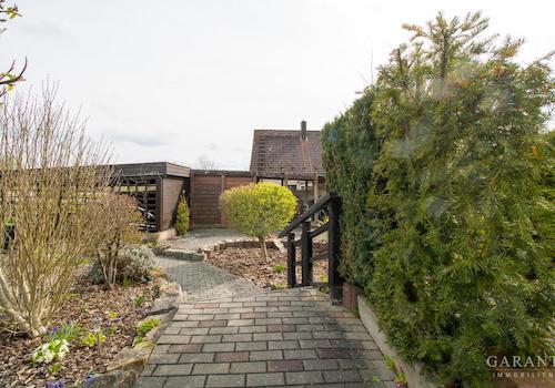 Aussen Gartenweg Süden