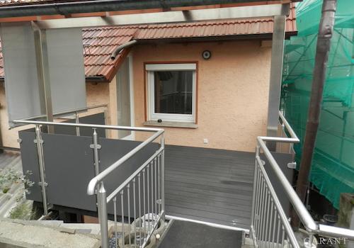 Aufgang zum Freisitz