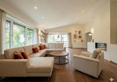 KI unterstützte Visualisierung Wohnzimmer