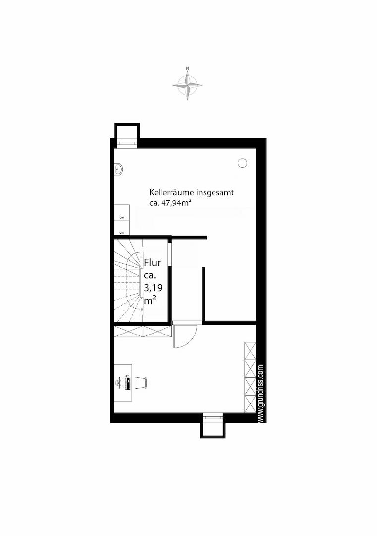 Grundriss Untergeschoss