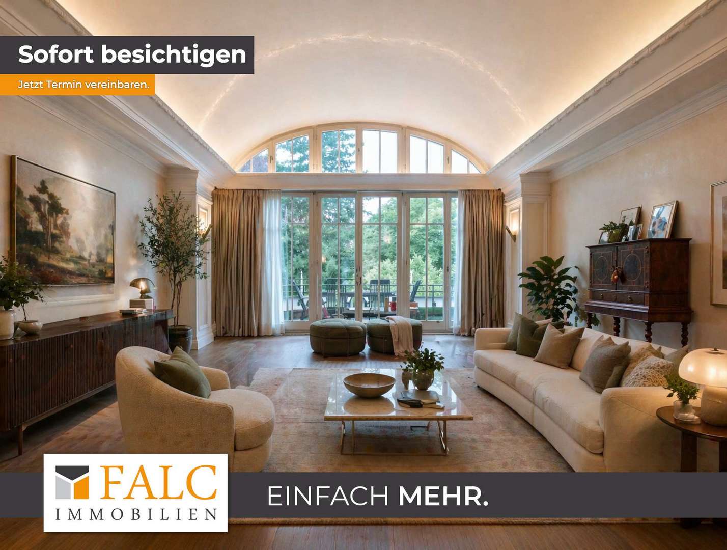 Einrichtungsbeispiel Wohnzimmer