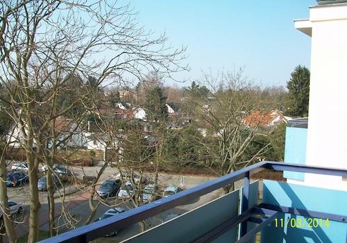 Blick vom Balkon