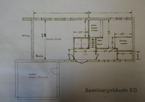 Seminargebäude Erdgeschoß