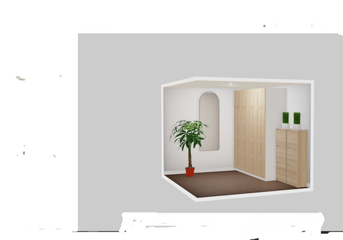 Flur vor Gästezimmer OG