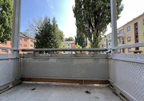 Muster Balkonausblick