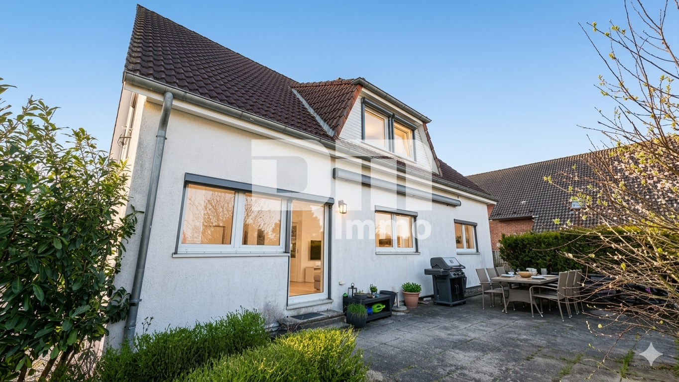 Rückansicht / Terrasse