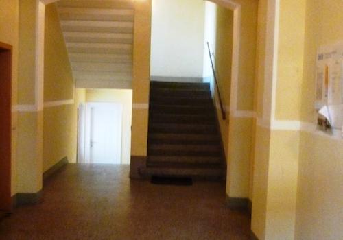 Blick ins Treppenhaus