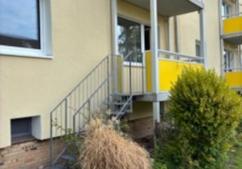 Treppe in den Garten