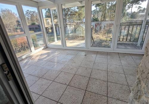 Blick zum Wintergarten