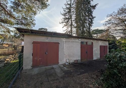 Garage und Schuppen