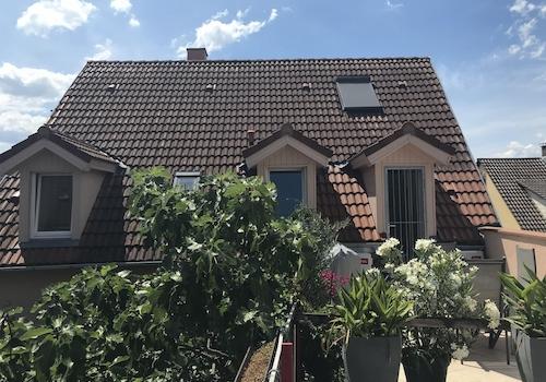 Rückansicht Terrasse
