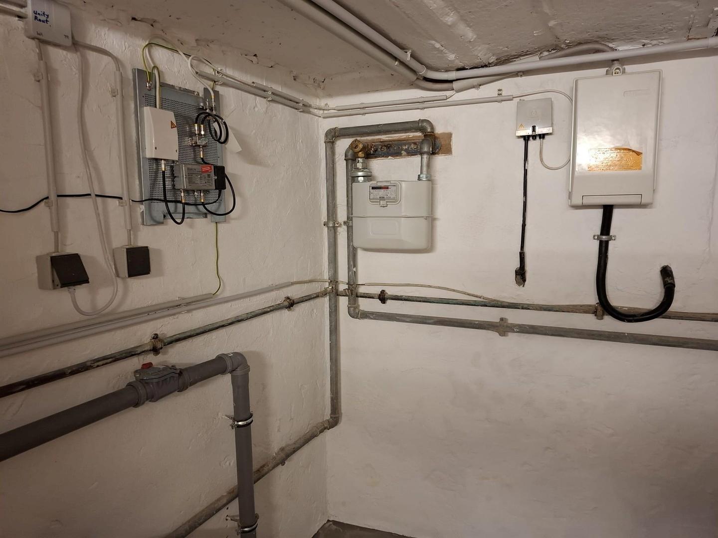 Technikraum Keller für WaMa.