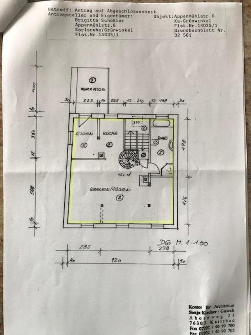 OG, Küche, Ess-Wohnzi., Bad,