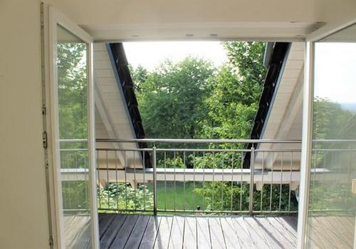 Balkon Küche/Esszimmer