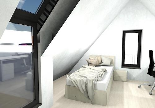 Beispielplanung Spitzboden