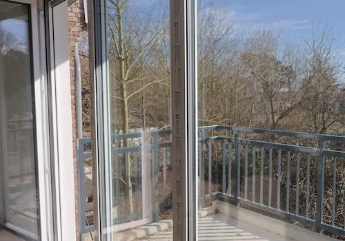 Blick vom Balkon Südlage