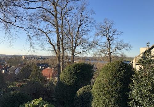 Ausblick Schlafzimmer