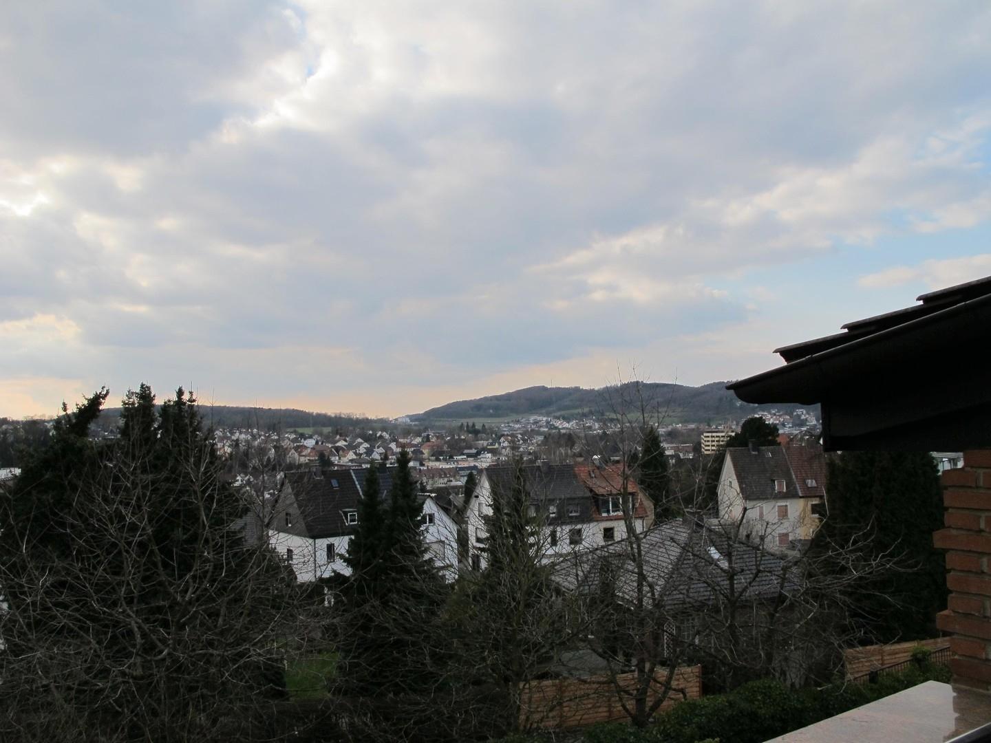 Blick von Loggia (SW Ausr.)