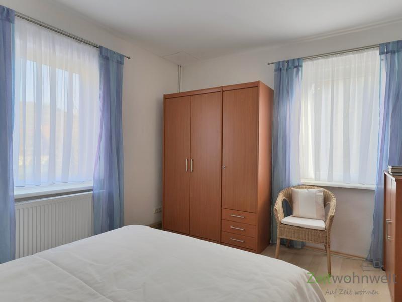 Blick ins Schlafzimmer