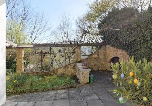 Blick auf die Terrasse