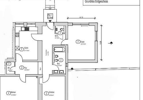 Grundriss Wohnung