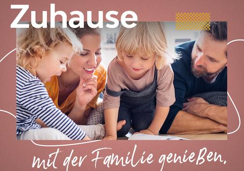 Zuhause mit der Familie genießen
