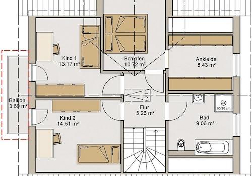EFH-139-45-75 - Obergeschoss