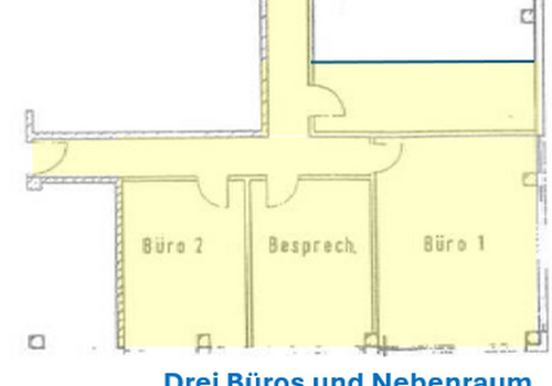 Büros im EG (105qm)