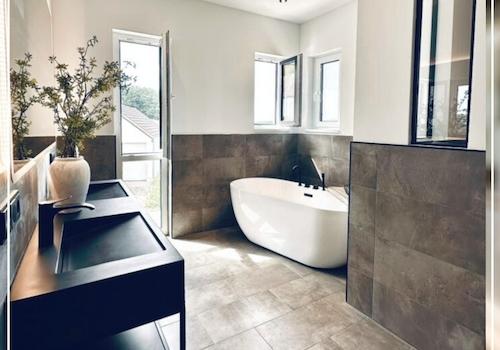 Freistehende Badewanne