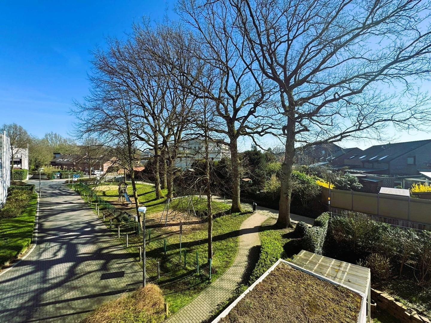 Blick zum Spielplatz