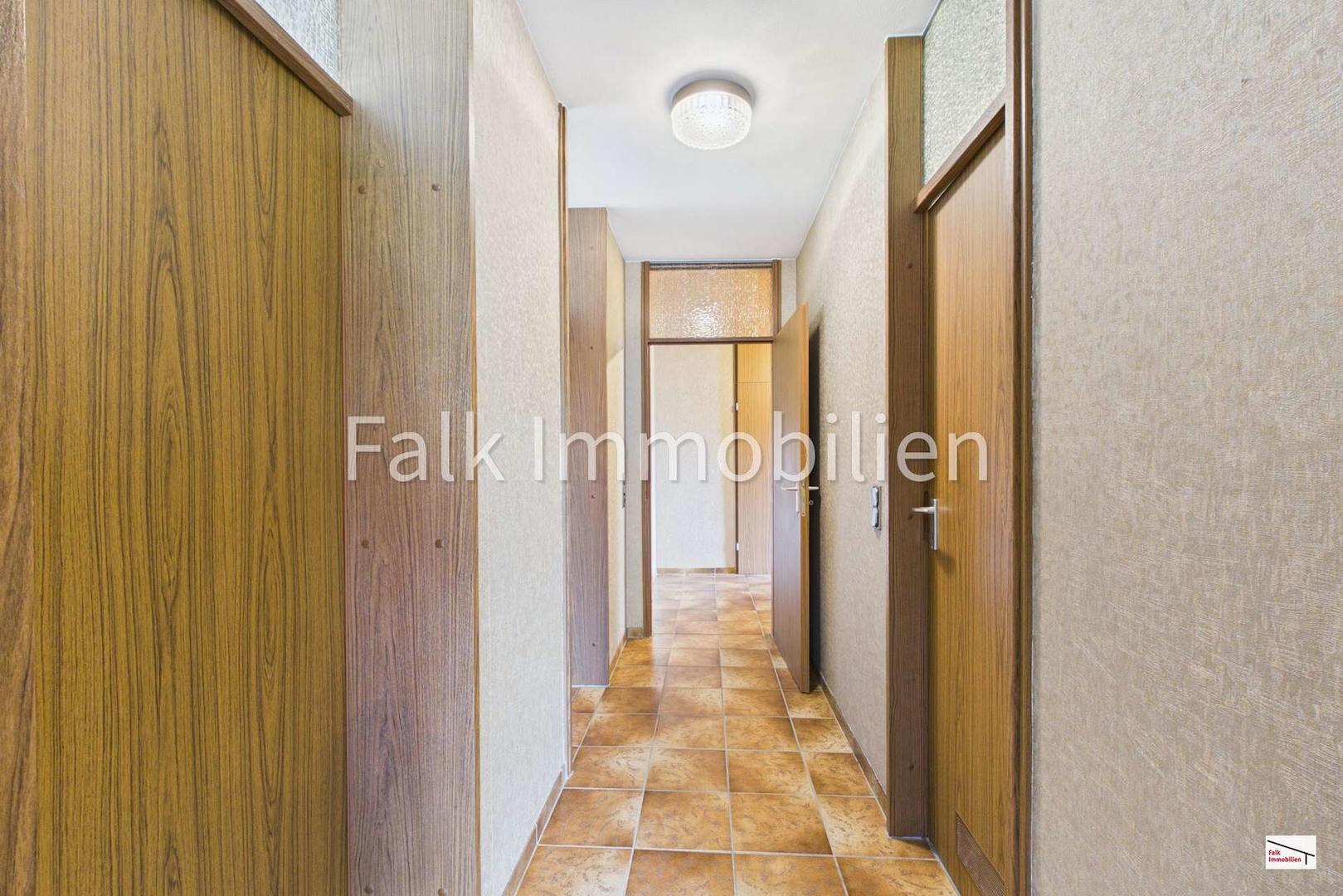 Flur zu den Schlafräumen