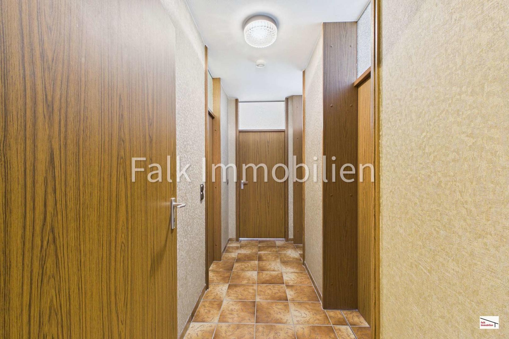 Flur zu den Schlafräumen