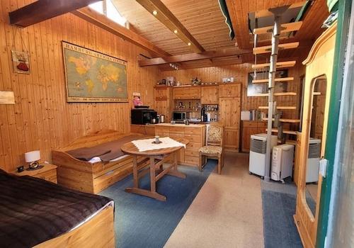 Bootshaus-Wohnbereich